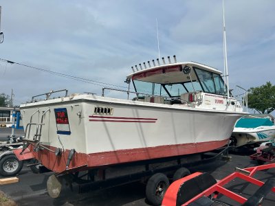 1993 Baha Cruisers 2999 fishermam 30 ft | Walleye, Bass, Trout, Salmon Fishing Boat
