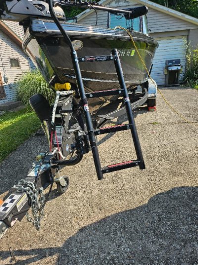 2020 Lund 1975 Tyee 20 ft | The boat is stored at Clemon's Boats in Sandusky Ohio.