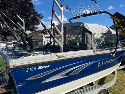 1991 Lund BARON 2100 21 ft | Walleye, Bass, Trout, Salmon Fishing Boat