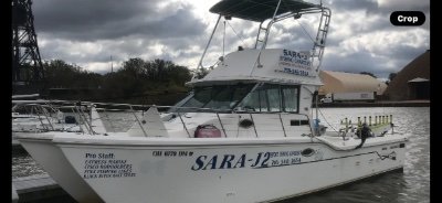 1999 Baha Cruisers King Cat flybridge fisherman model 34 ft | Lake Erie